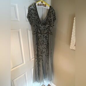 Oleg Casini beaded gown